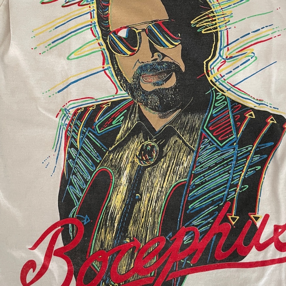 Vintage (1990) Hank Williams Jr. concert t-shirt.